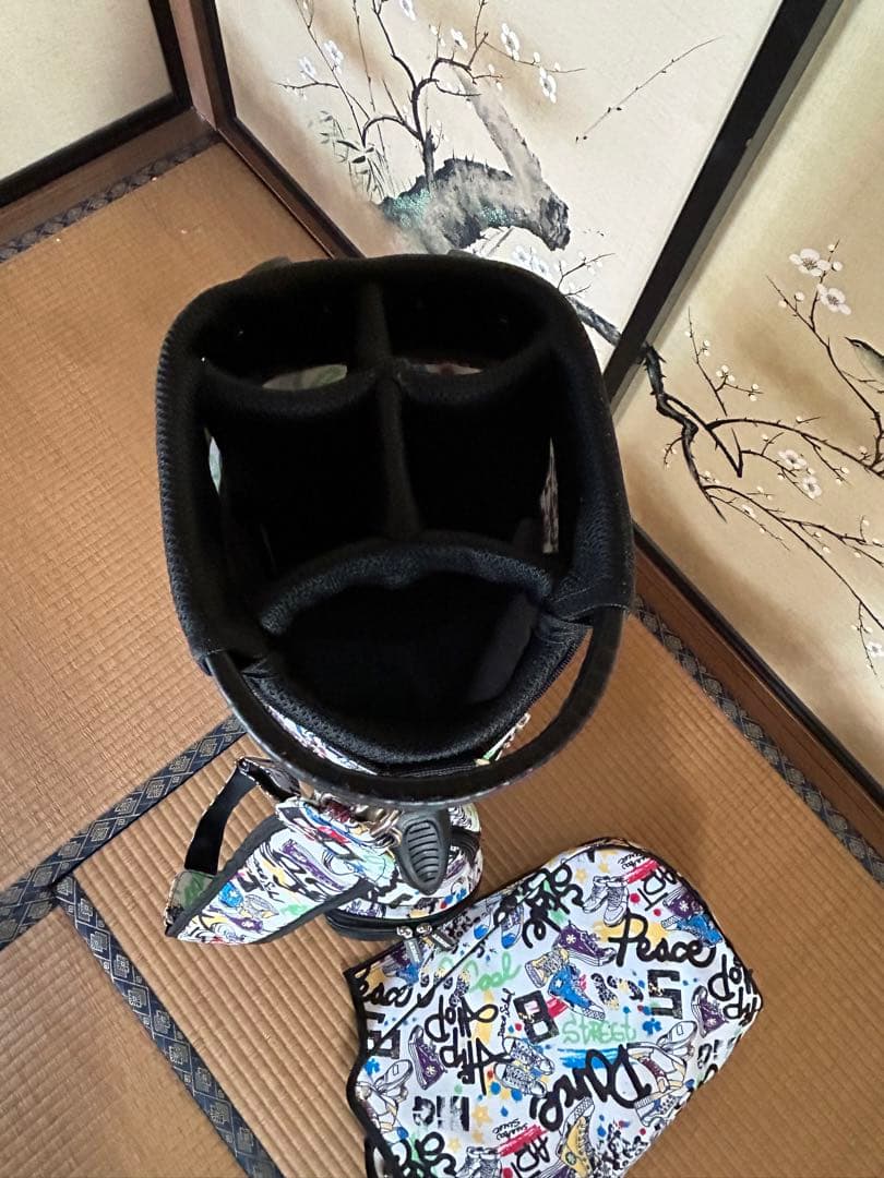 【新品未使用】AZROF アズロフ 9型 スタンドキャディバッグ