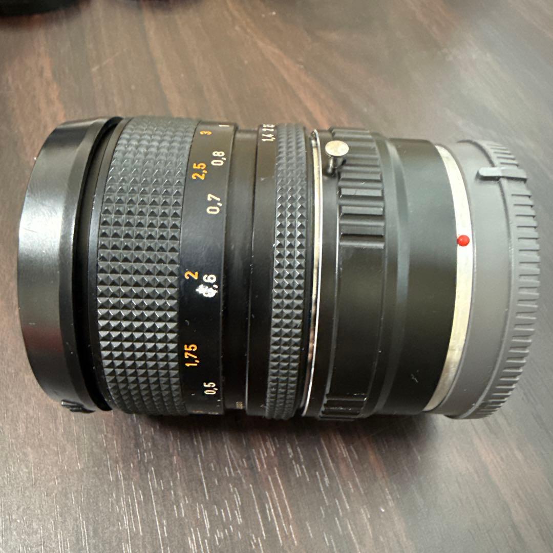 Carl Zeiss Planar 1.4/50 レンズ　マウントアダプター付き