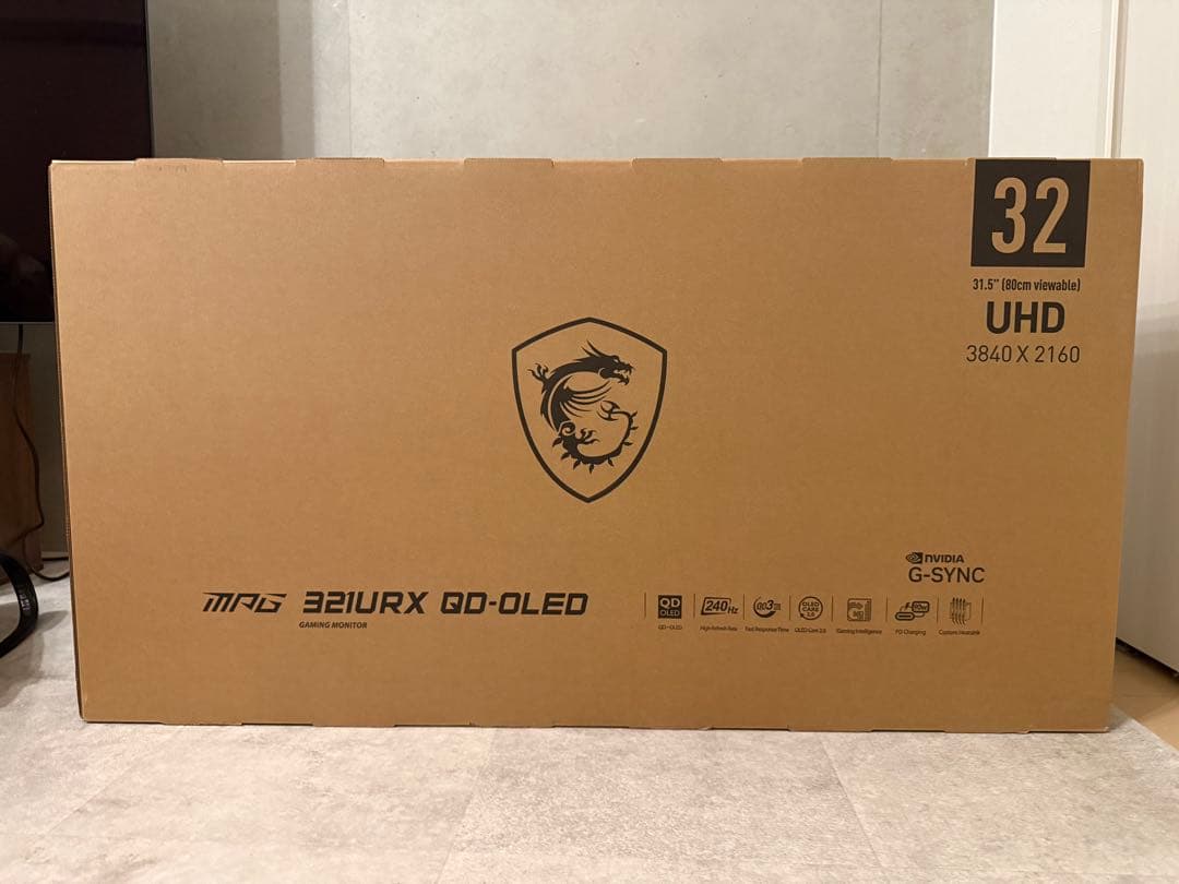 MSI MPG 321URX 32インチ 4Kゲーミングモニター