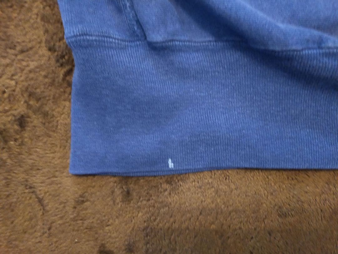 90sChampionリバースウィーブ ナス紺スウェット XL