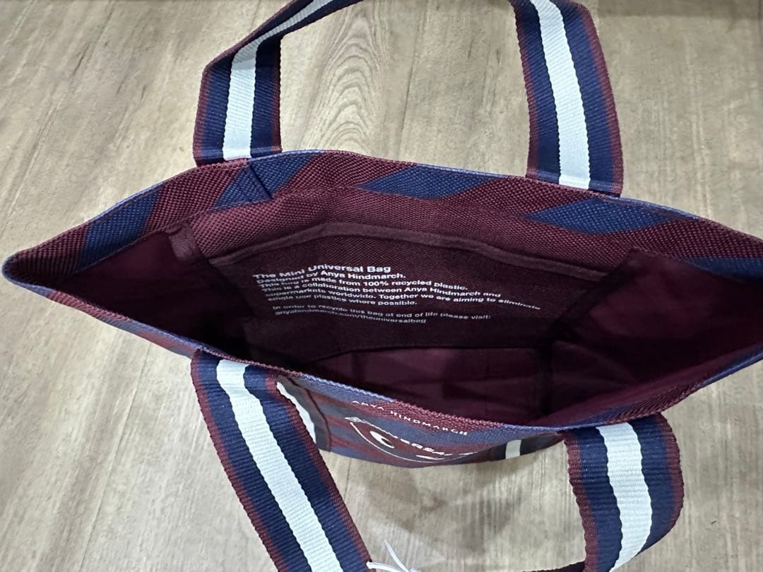 セール★ミニ★アニヤハインドマーチTuck Shop限定 ユニバーサルバッグ小