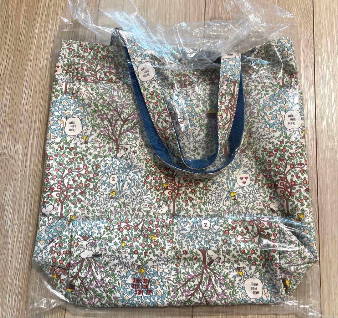 スヌーピー　リバティ　トートバッグ　新品未開封