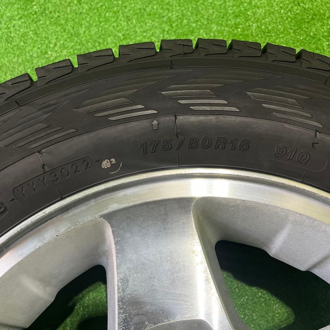 ジムニー純正アルミセット 深溝 1本分 送料込み 1665-①