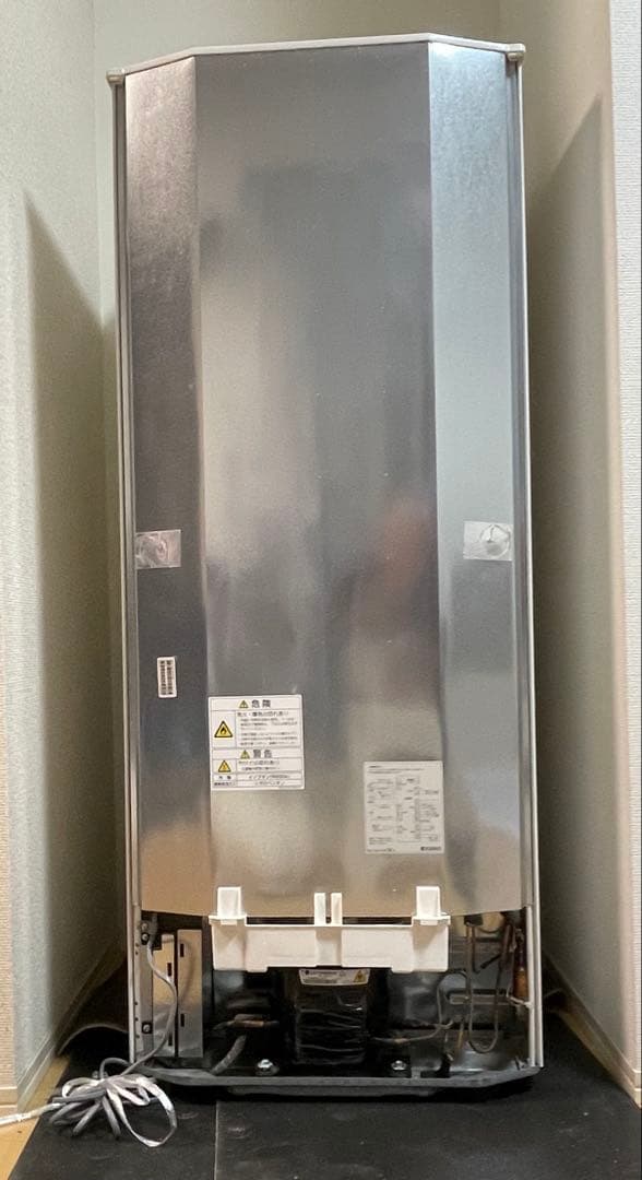 【たのメル便】AQUAノンフロン冷凍冷蔵庫 2017年製AQR-18F (W)