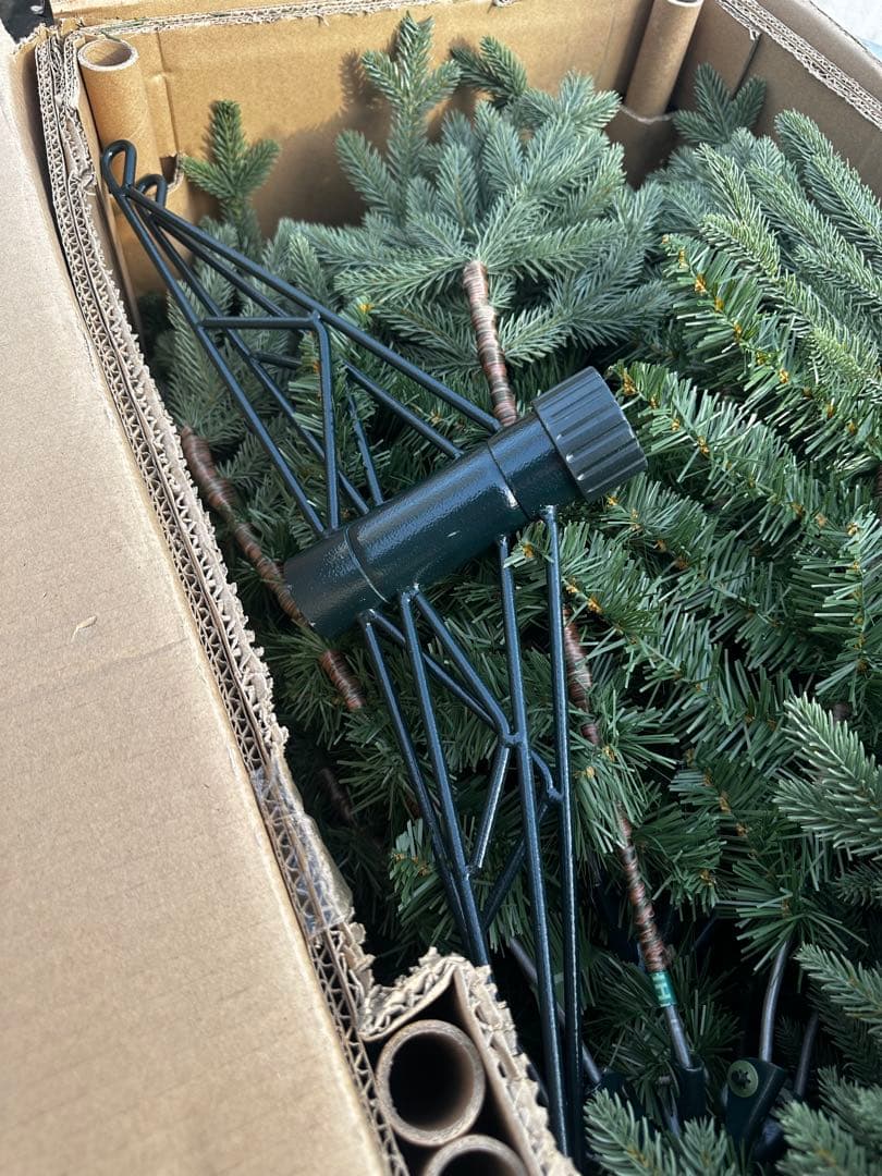 コストコ　200cm 緑色クリスマスツリー