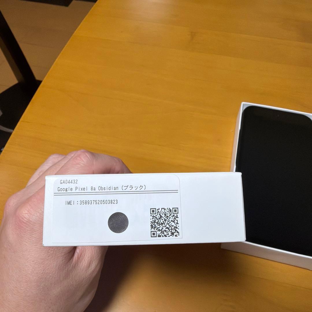 Google Pixel 8a 128GB ブラック　ほぼ新品