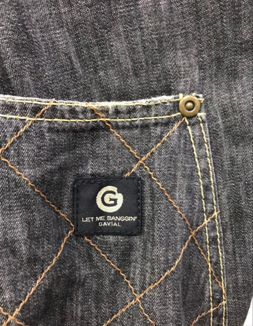 ヴィクトリアGAVIAL ガヴィル ブラックシャンブレー ジャンプスーツ