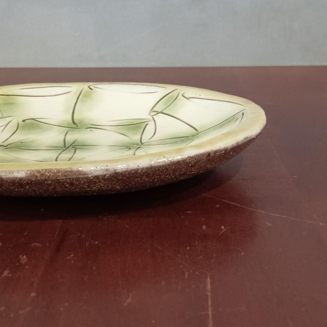 舩木研兒 三彩釉楕円小皿 六客揃 布志名窯 民藝