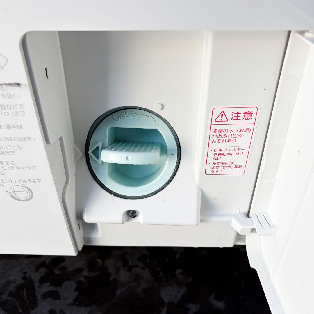 配送設置無料！完動品純正Panasonicホワイト9kgドラム式洗濯乾燥機！