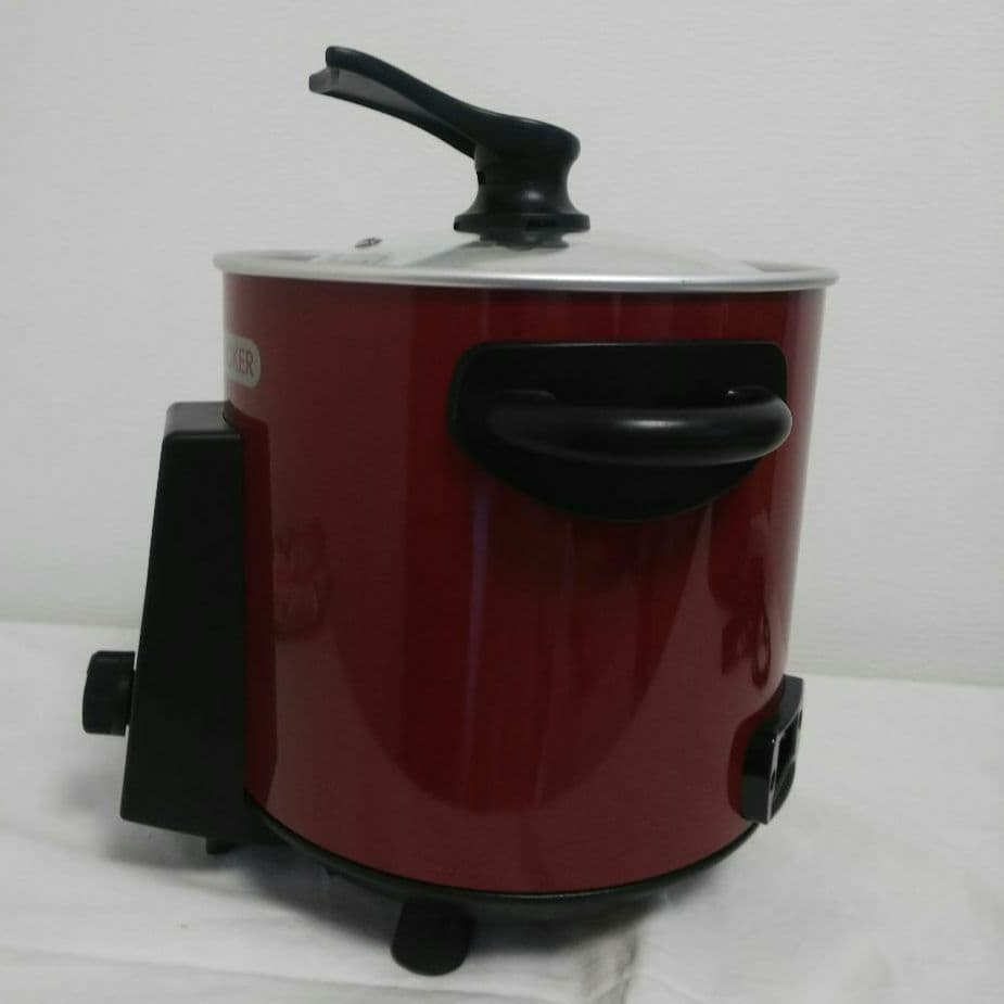 TWINBIRD タイマー付スロークッカー EP-D727R レッド