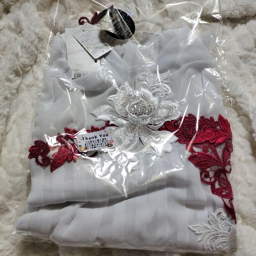 サルート歌舞伎刺繍デザイン ホワイトキャミソール Lサイズ即購入◎廃盤品です