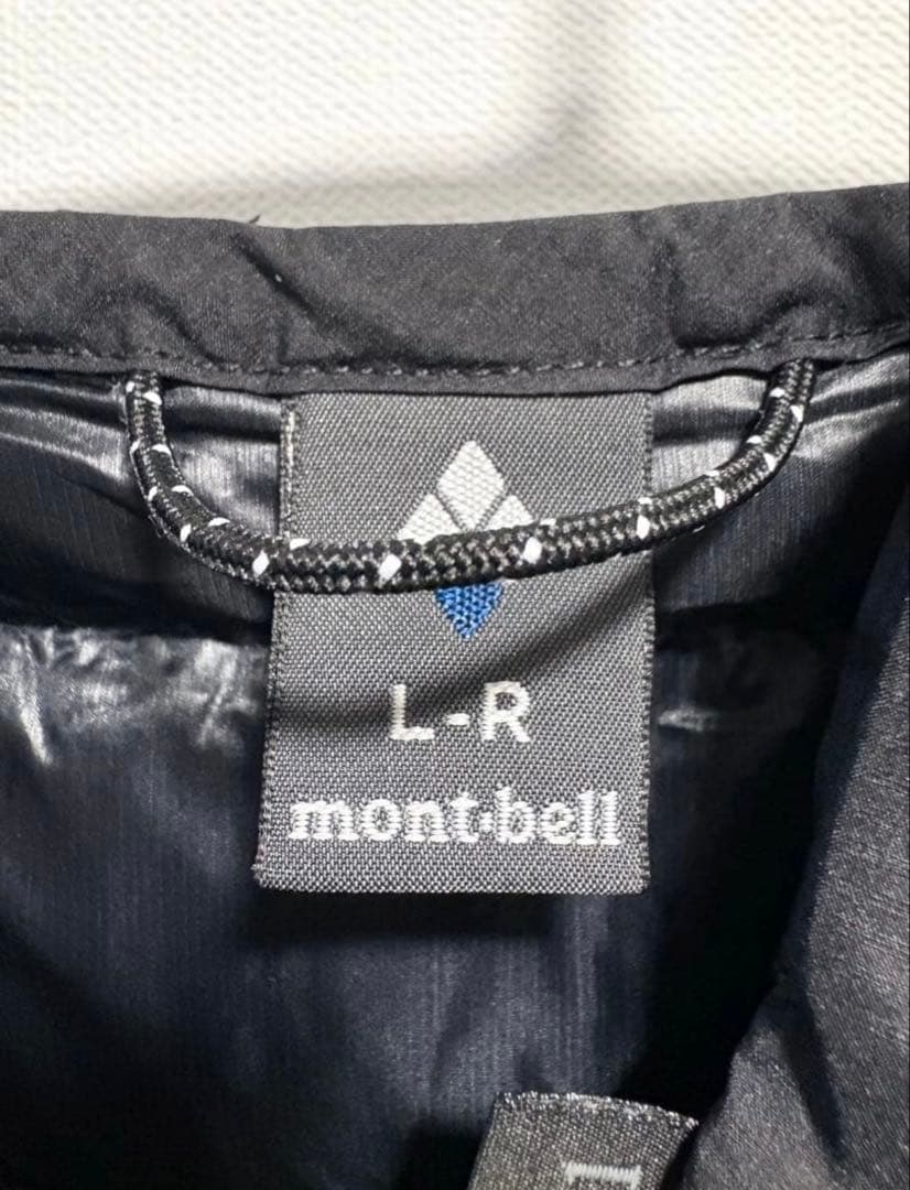 スペリオダウン ラウンドネックジャケット　ブラック　L-R