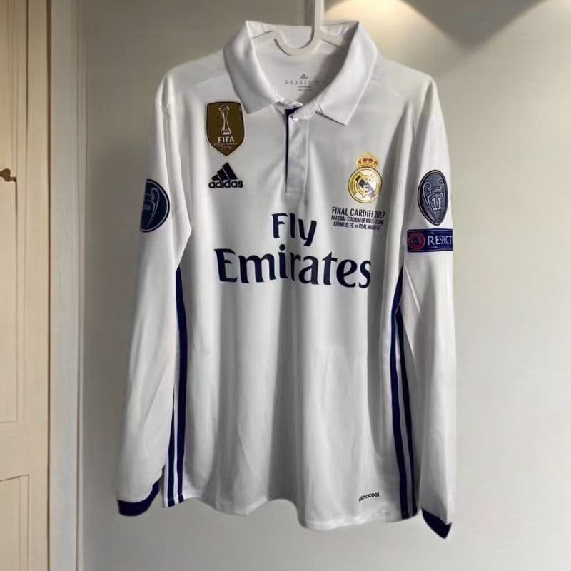 16-17 レアル・マドリード ロナウド 背番号7 長袖 シャツ