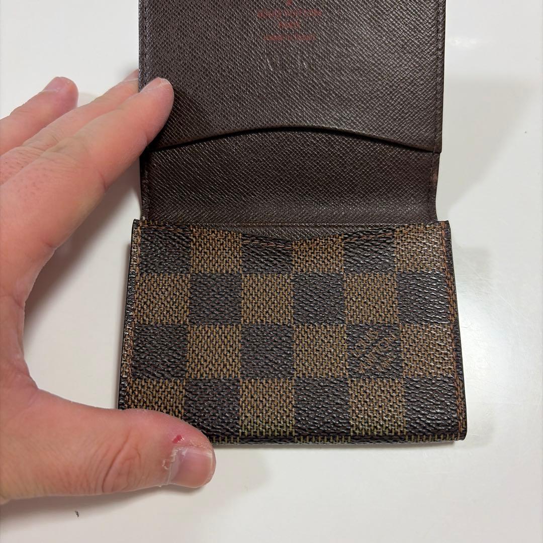 ルイヴィトン ダミエ名刺入れ