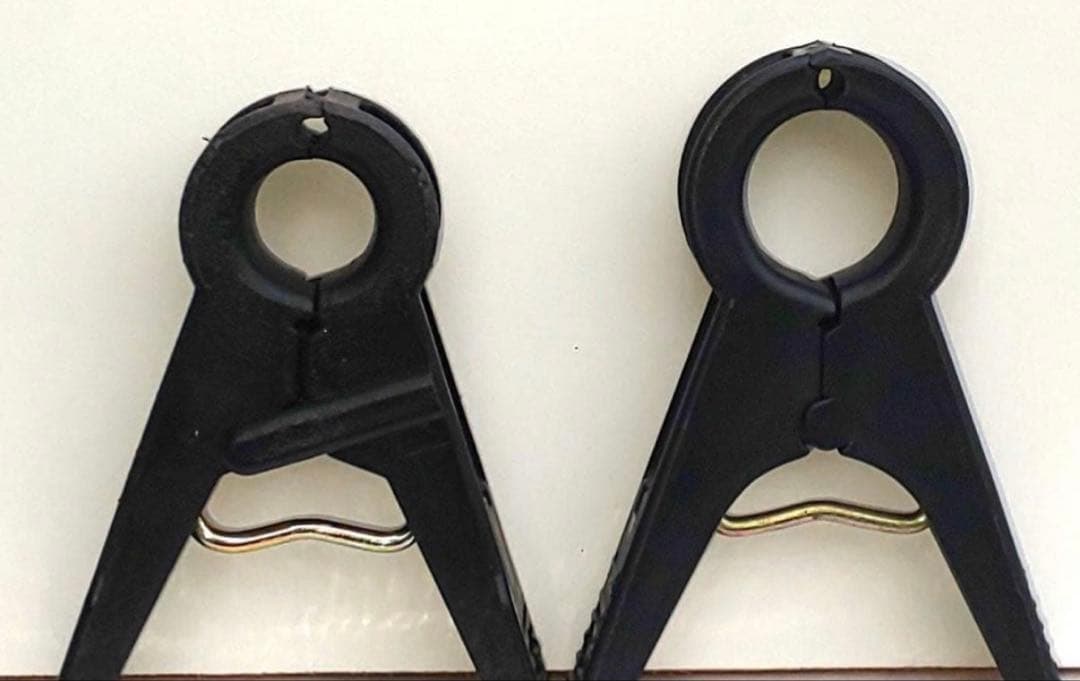 誘引クリップ 茎に優しい Ｒ型（サイズ：12㎜）1箱/2,000個入