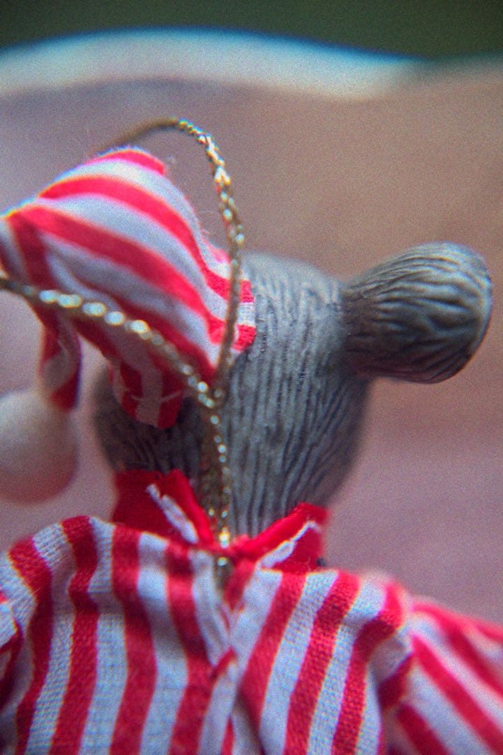 チャイナヘッドドール オーナメント クリスマス ヴィンテージ