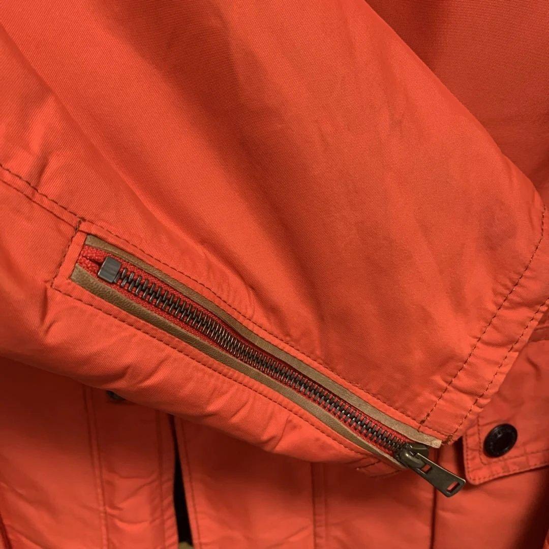 COACH EST 1941 オレンジ ナイロンジャケット　内側キルティング