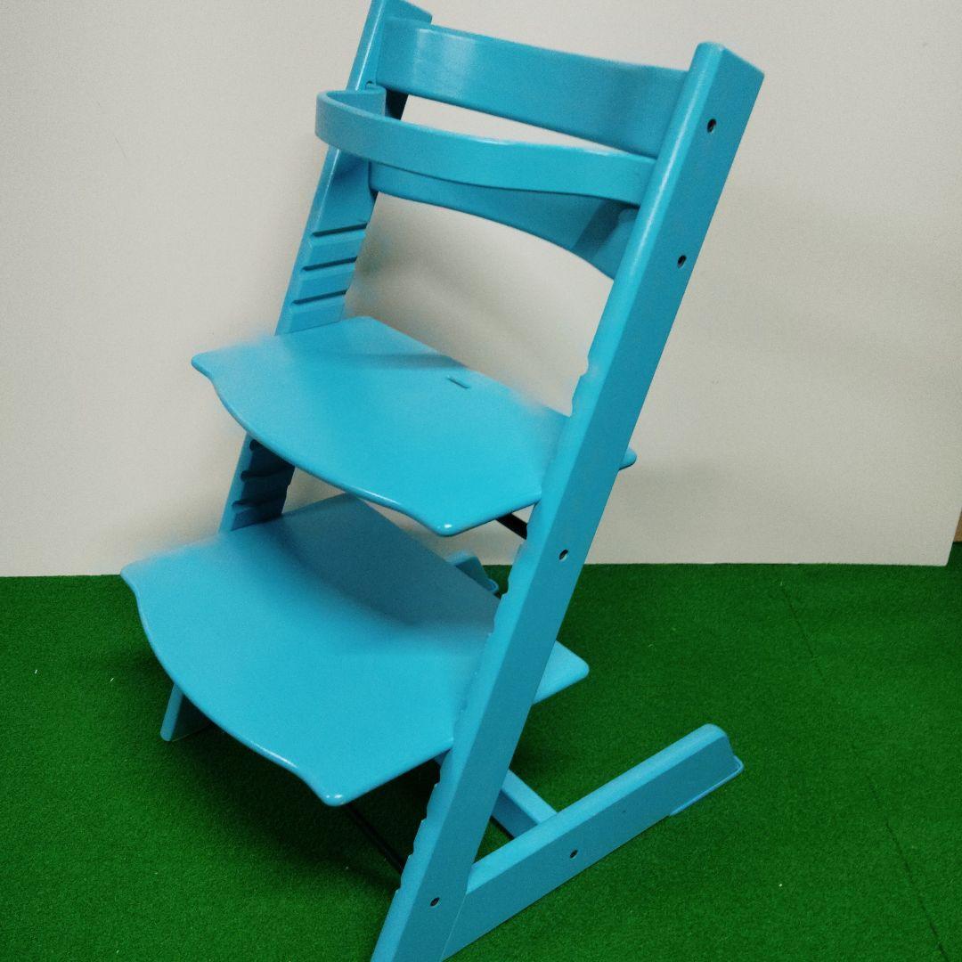 STOKKE　ストッケ　子供用椅子 ターコイズブルー　TRIPP TRAPP