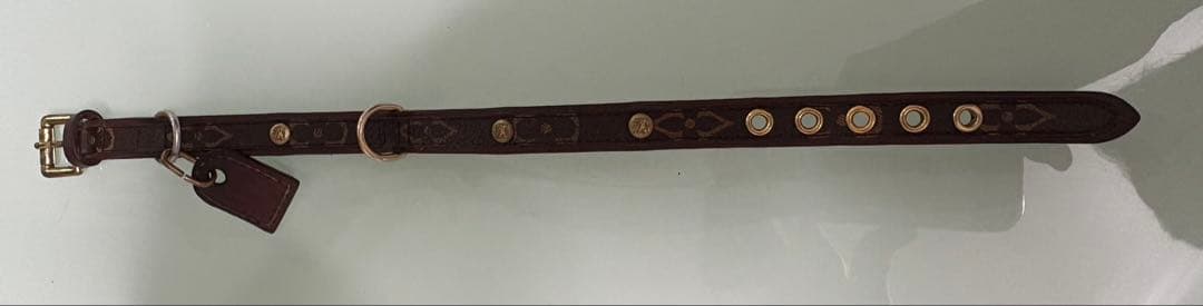 ルイヴィトン 小型犬用モノグラム首輪