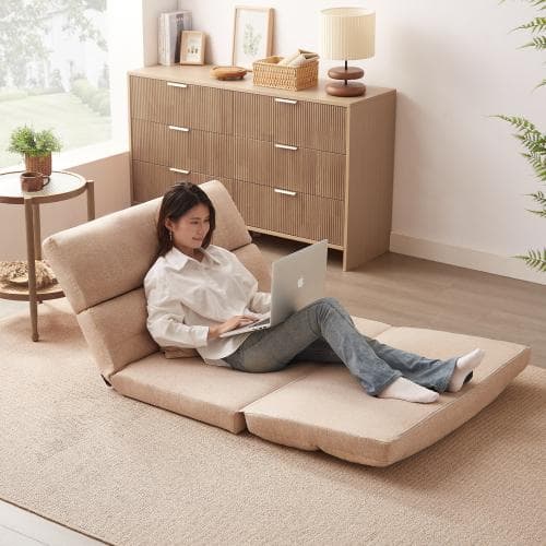 折りたたみ ソファベッド 座椅子 幅103cm 2人掛け ソファ リクライニン