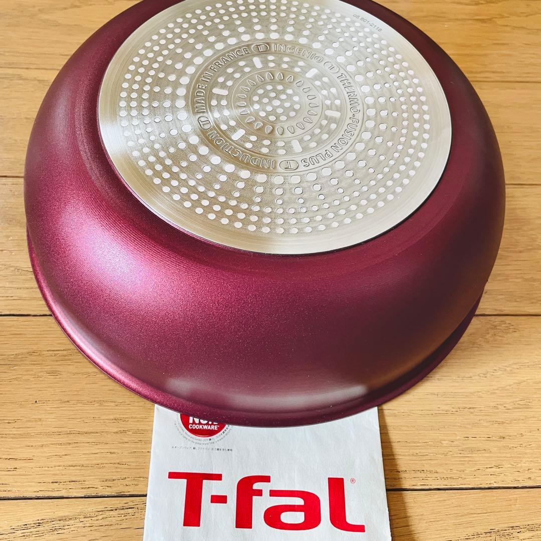 ティファール　モーヴレッド　ウォックパン　フライパン　アンリミテッドIH