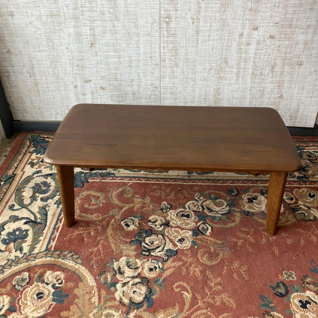 北欧レトロ 木製コーヒーテーブル センターテーブル カフェテーブル ローテーブル