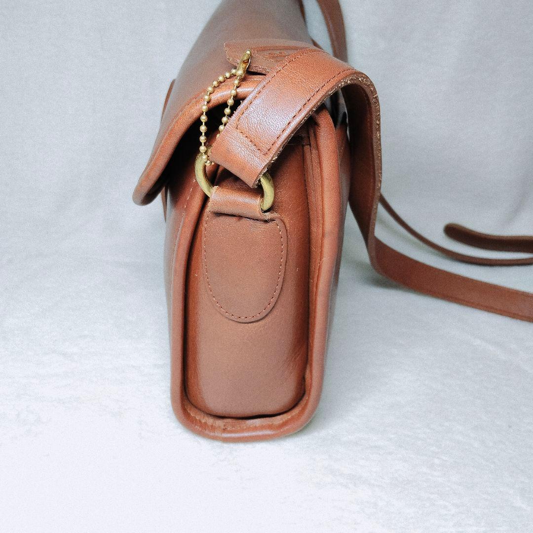 美品 COACH オールドコーチ ショルダーバッグ ターンロック