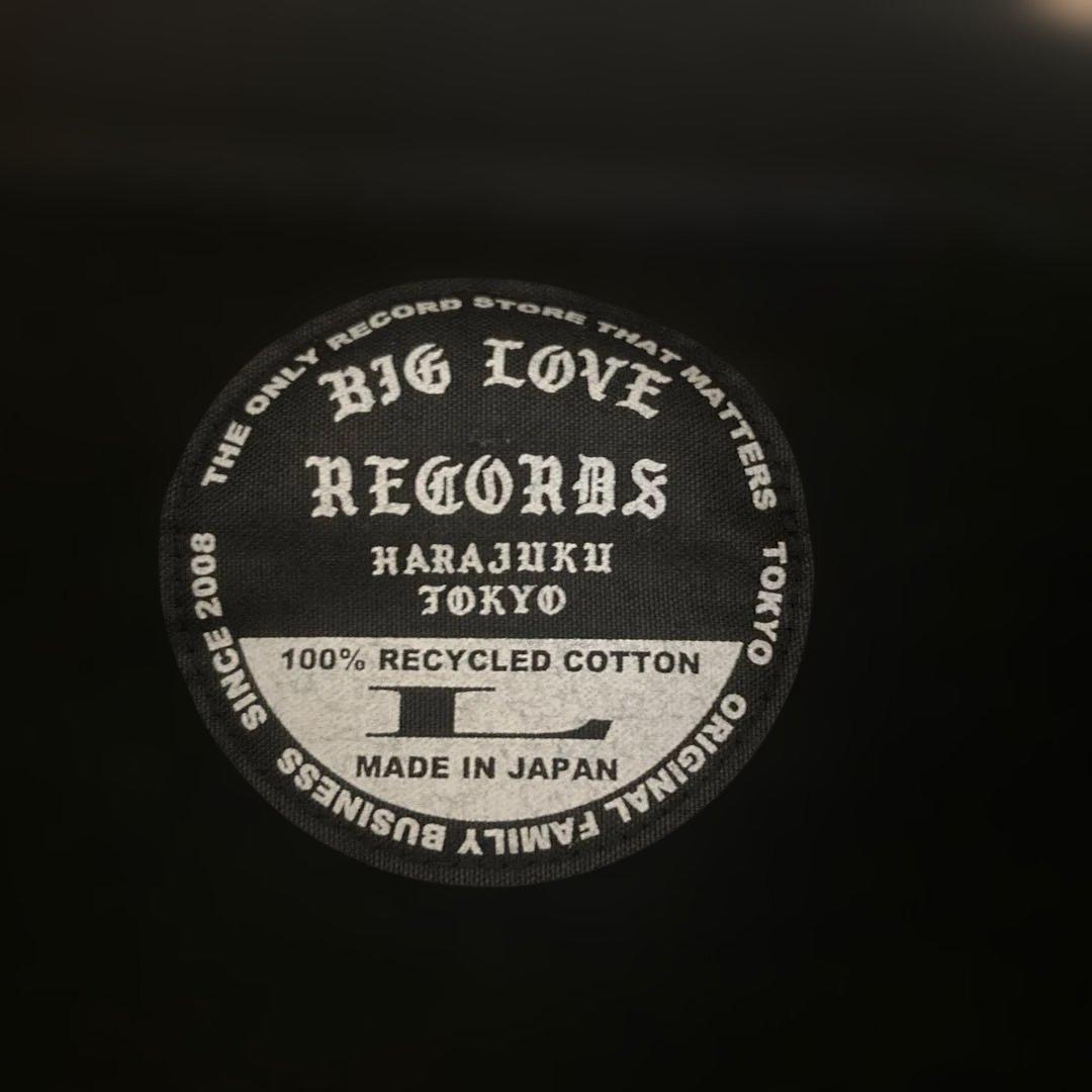 BIG LOVE RECORDS CLASSIC LOGO SWEAT Lサイズ