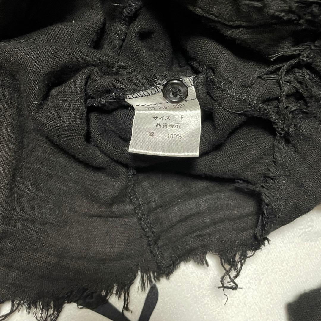 ガーゼシャツ STIGMATA ブラウス ジャボタイ