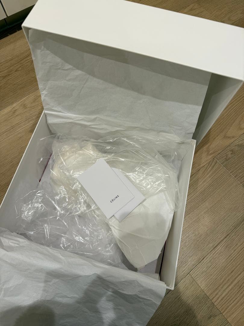 Celine ピンク ショートゴムブーツ 37