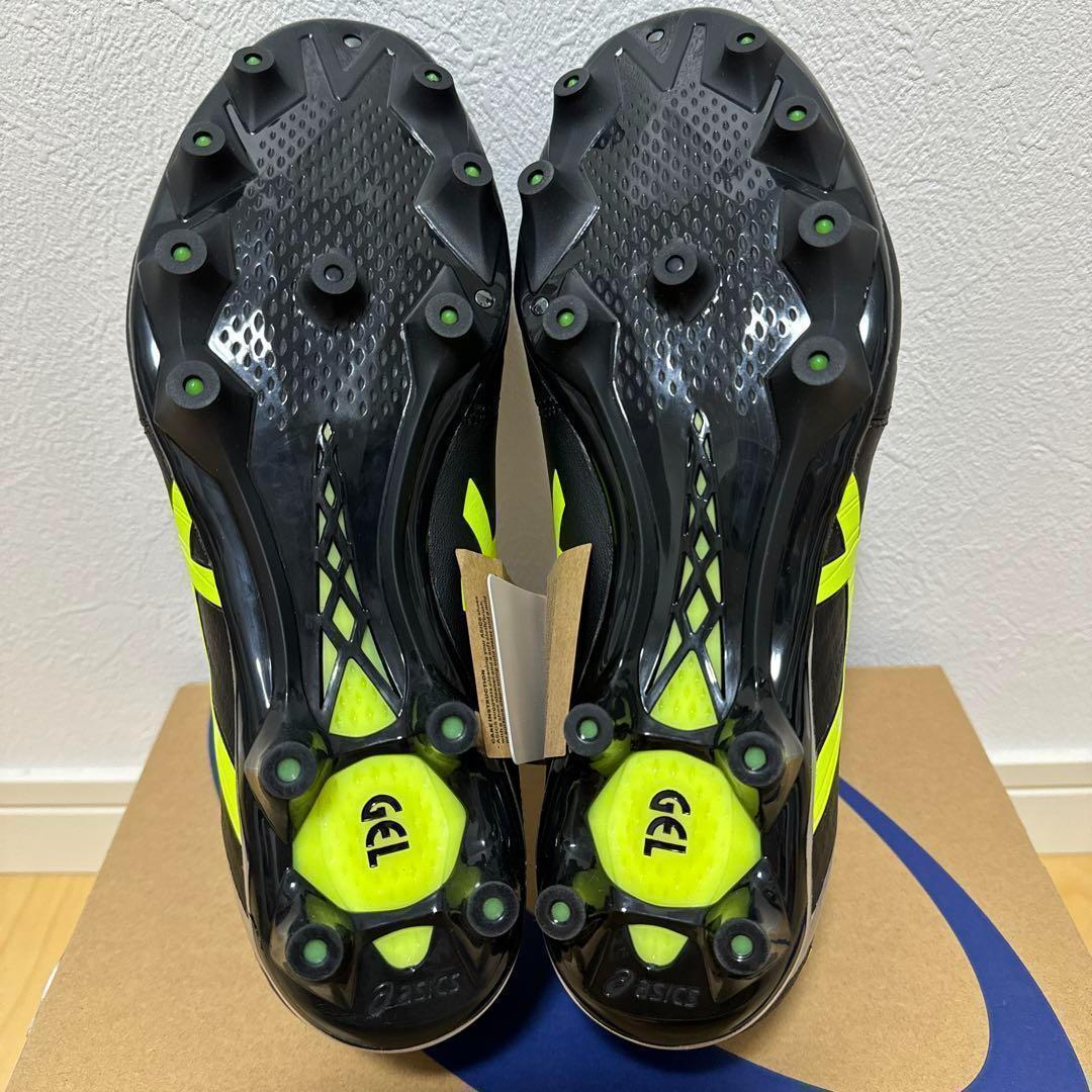 新品　asics DS LIGHT WIDE サッカー　スパイク　黒　27.5