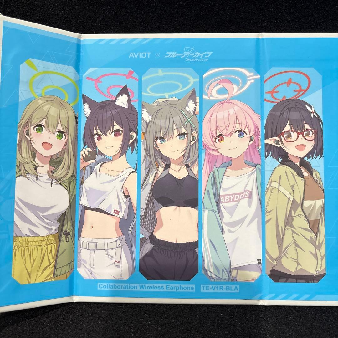 AVIOT ブルーアーカイブコラボ ワイヤレスイヤホン