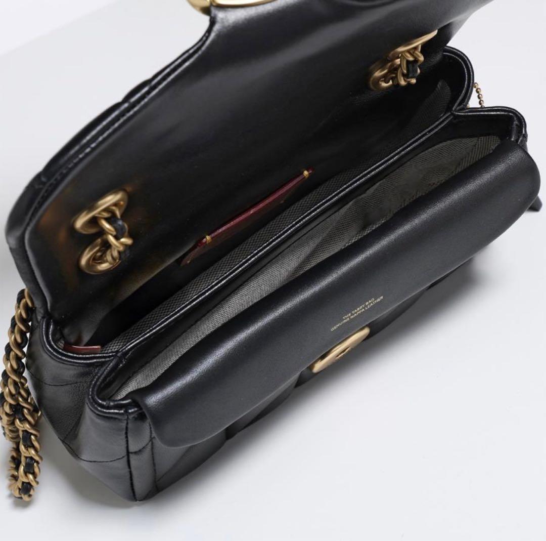 【新品】COACH タビー ショルダー バッグ 20・キルティング　ゴールド