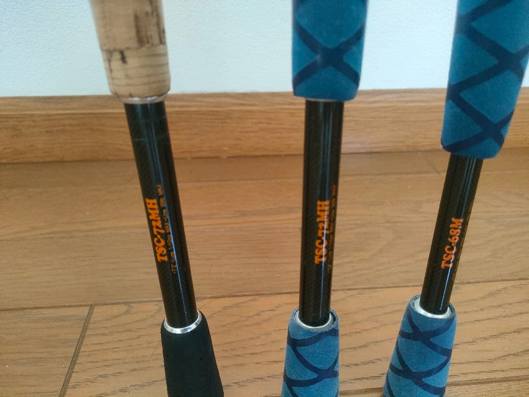 ジャクソン　トリックスター　３本　ロッドセット ルアーロッド バス