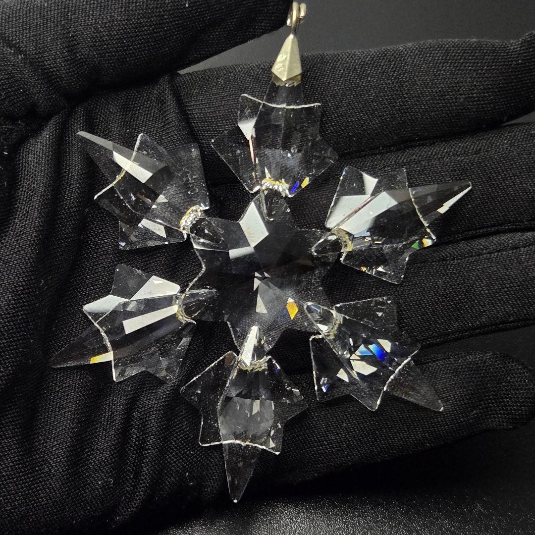 【最強品質】スワロフスキー製 スノーオーナメント＊約30.16g＊