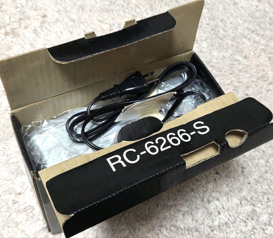 【新品】パナソニック　FM/AM　クロック　ラジオ　シルバー　RC-6266