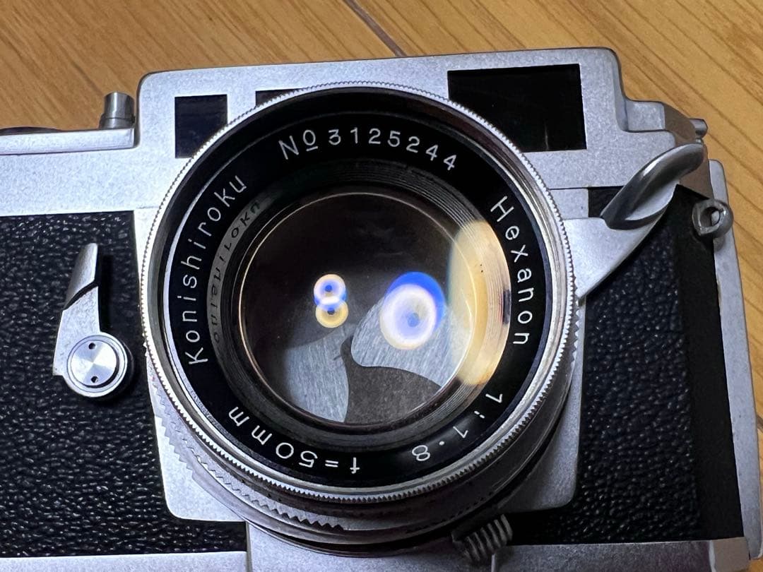 Konica コニカ ⅢA 50mm/f1.8 レンズシャッター式フィルムカメラ