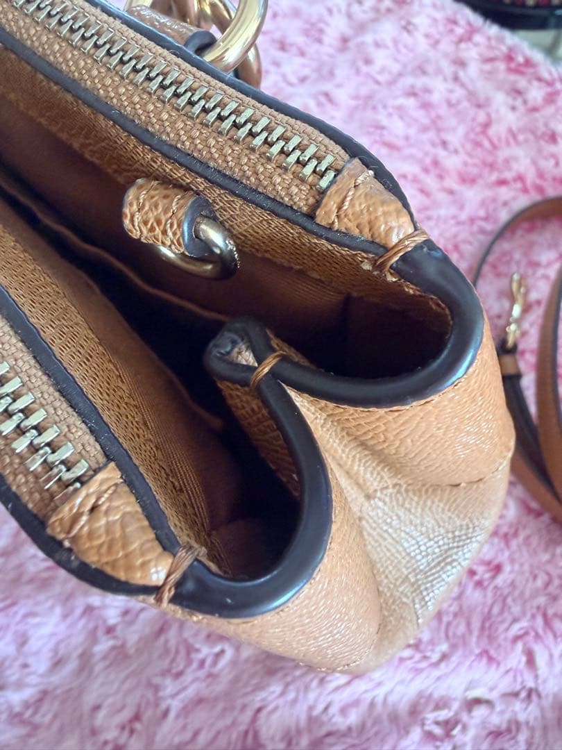 COACH ショルダーバッグ ベージュ