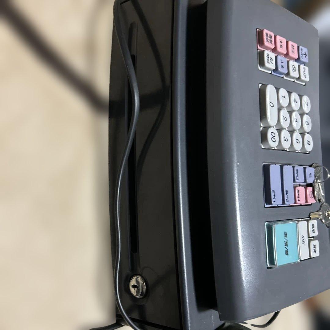 良品SHARP ER-A132 電子レジスター　電子ロール付き