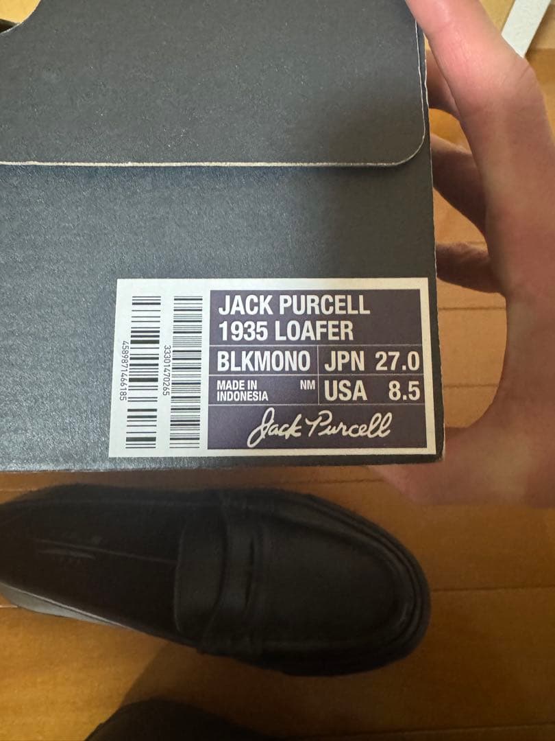 ジャックパーセル 1935 jack Purcell loafer
