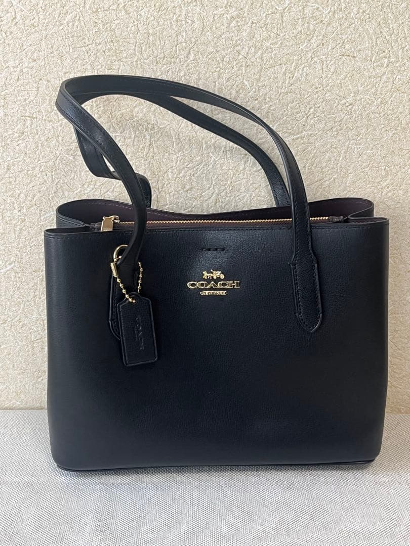 【美品】COACH ミニアベニュー キャリーオール トートバッグ