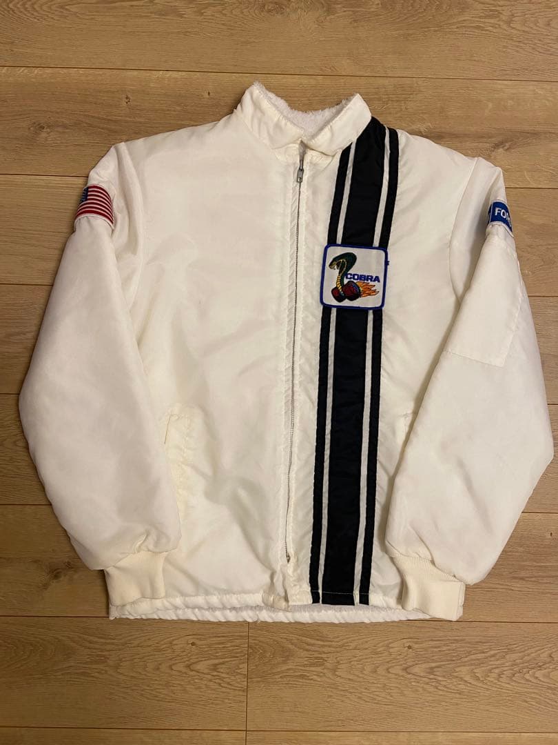 Ford cobra レーシングジャケット M ナイロン 80s ビンテージ
