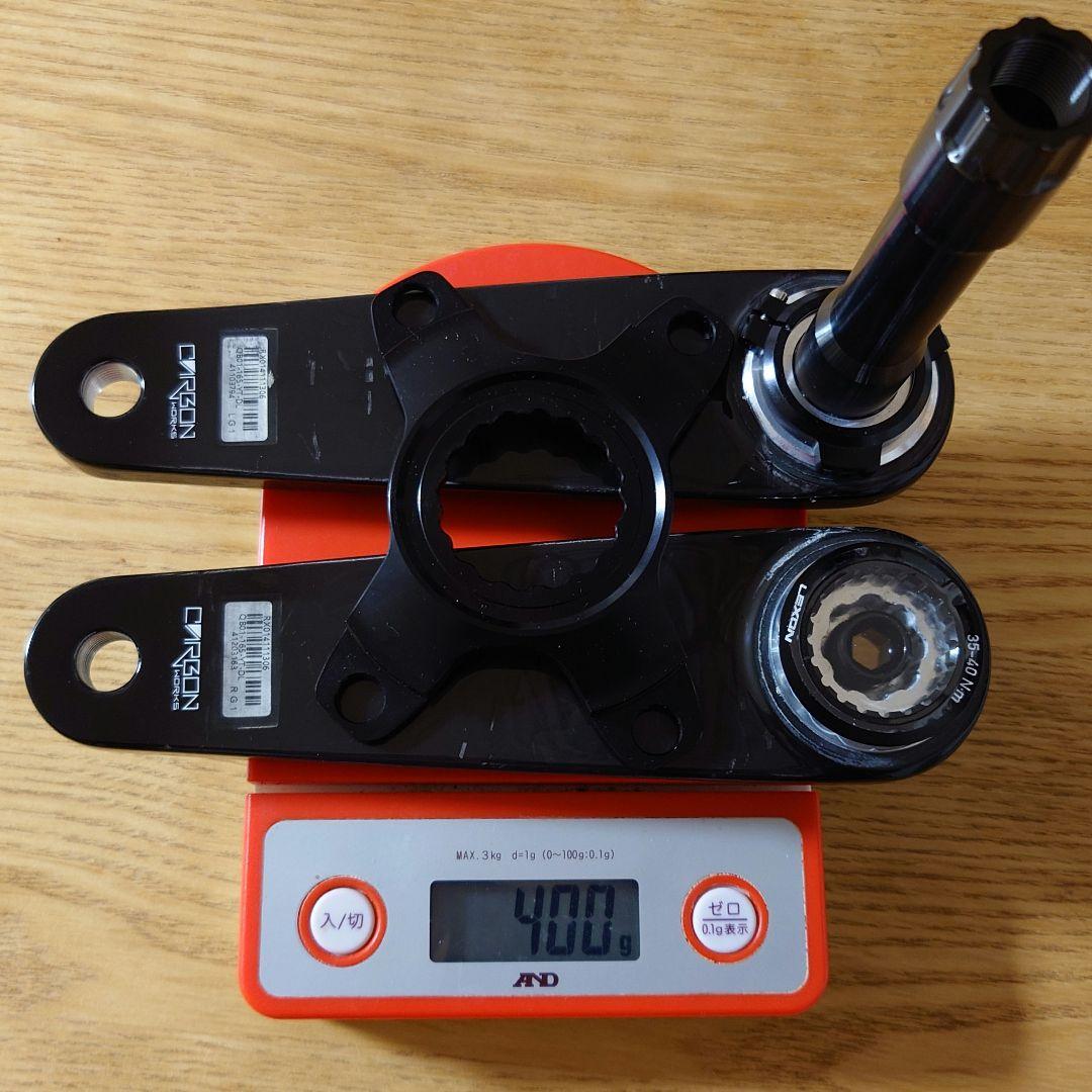 カーボンクランク (165mm)＋パワーメーター