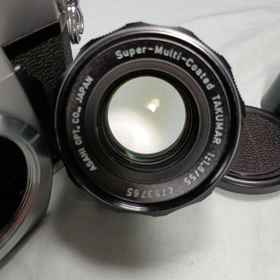 整備済 PENTAX SP +SMCタクマー 55mm f1.8 完動品 きれい