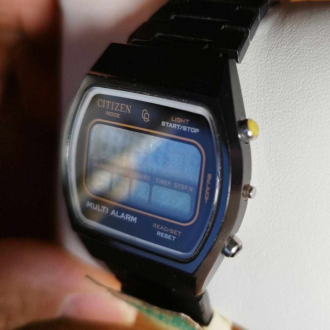 【奇跡のデッドストック】シチズン マルチアラーム4 当時タグ付 未使用　ライト◯