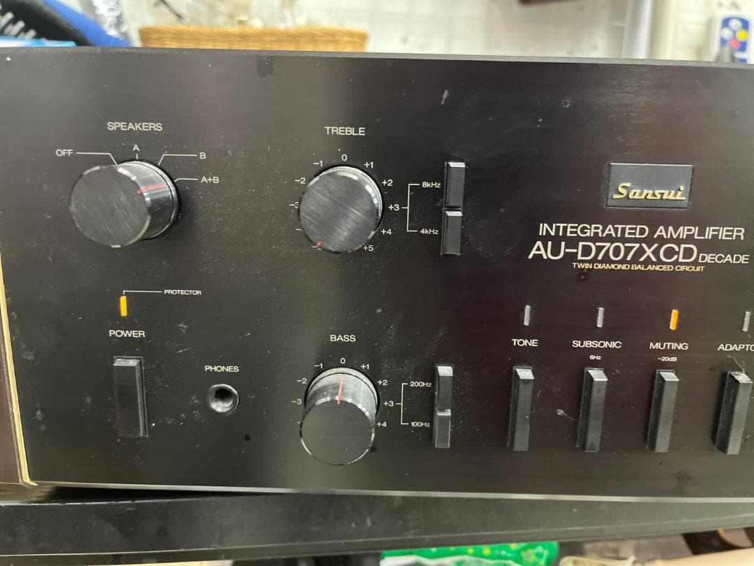 sansuiサンスイ　AU-D707XCD　プリメインアンプ　DECADE