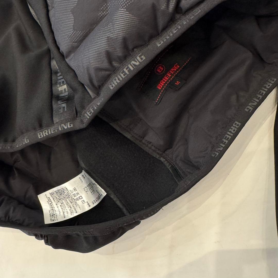 新品　BRIEFING　正規品　ハイブリッドダウン CREWNECK