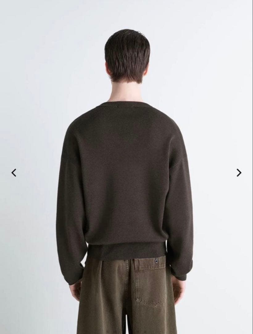 lemaire vネック セーター ルメール