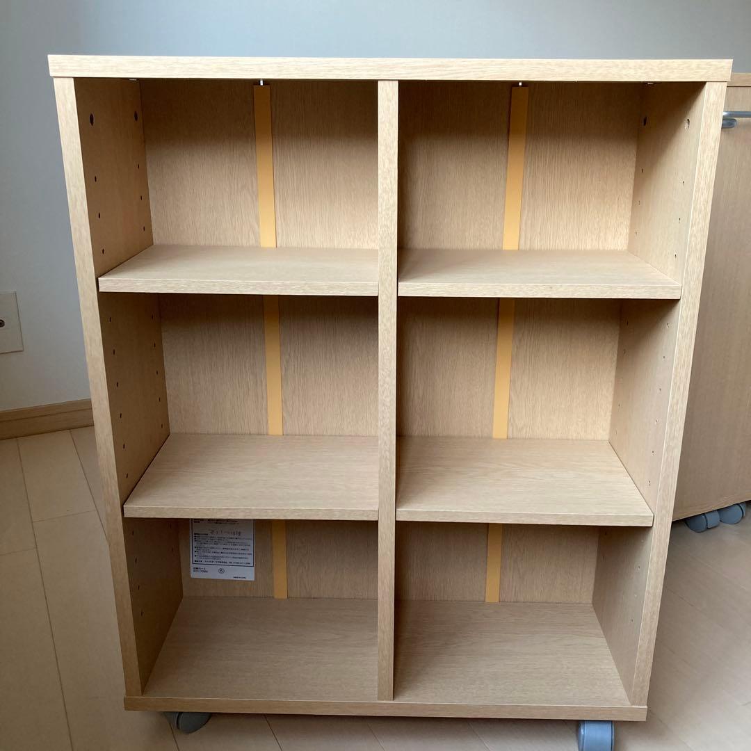 アイリスオーヤマ キャスター付き収納カート×6台のうち3台①