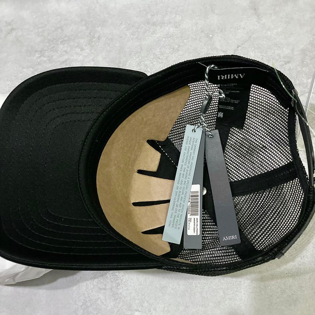 新品正規品 AMIRI HOLLYWOOD TRUCKER トラッカーキャップ